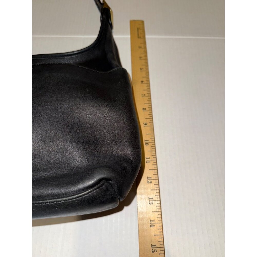 Old Vintage COACH Legacy Hobo One Shoulder Bag 9058 Black - Picture 9 of 16